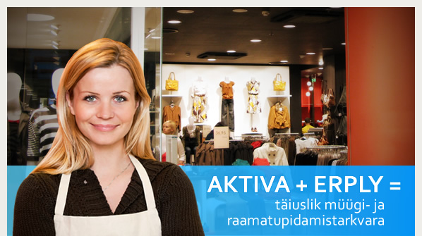 Aktiva + Erply = täiuslik müügi- ja raamatupidamistarkvara