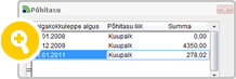 Vaata programmipilti