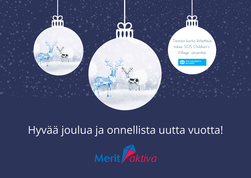 Rauhallista joulua ja menestyksekästä uutta vuotta!